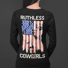 Load image into Gallery viewer, Women&#39;s Ruthless Cowgirls Original - L/S Tee
