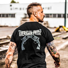 Load image into Gallery viewer, American Pride Revolver - A Ruthless Cowboys Original S/S Tee
