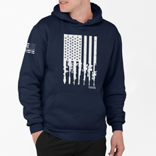 Load image into Gallery viewer, Rifle Flag - Pullover Hoodie
