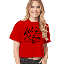 Load image into Gallery viewer, Women&#39;s Wild &amp; Ruthless - Crop Top
