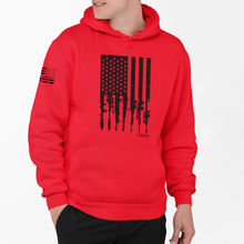 Load image into Gallery viewer, Rifle Flag - Pullover Hoodie
