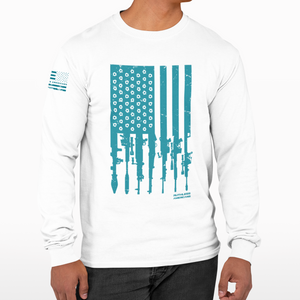 Rifle Flag Colored - L/S Tee