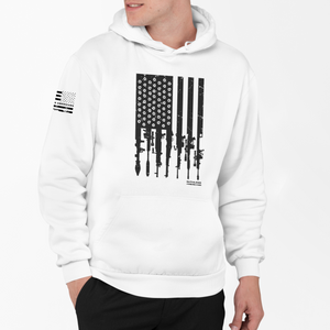Rifle Flag - Pullover Hoodie