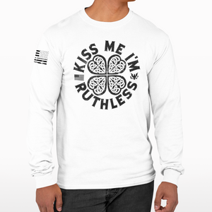 Kiss Me I'm Ruthless - L/S Tee