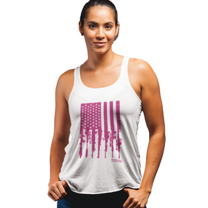Women's Rifle Flag Colored - Tank Top