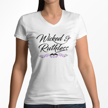 Load image into Gallery viewer, Women&#39;s Wicked &amp; Ruthless - V-Neck
