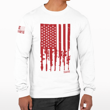 Load image into Gallery viewer, Rifle Flag Colored - L/S Tee
