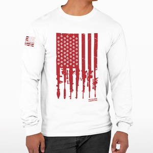 Rifle Flag Colored - L/S Tee