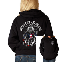 Load image into Gallery viewer, Women&#39;s Ruthless Americans Original - American Pullover Hoodie
