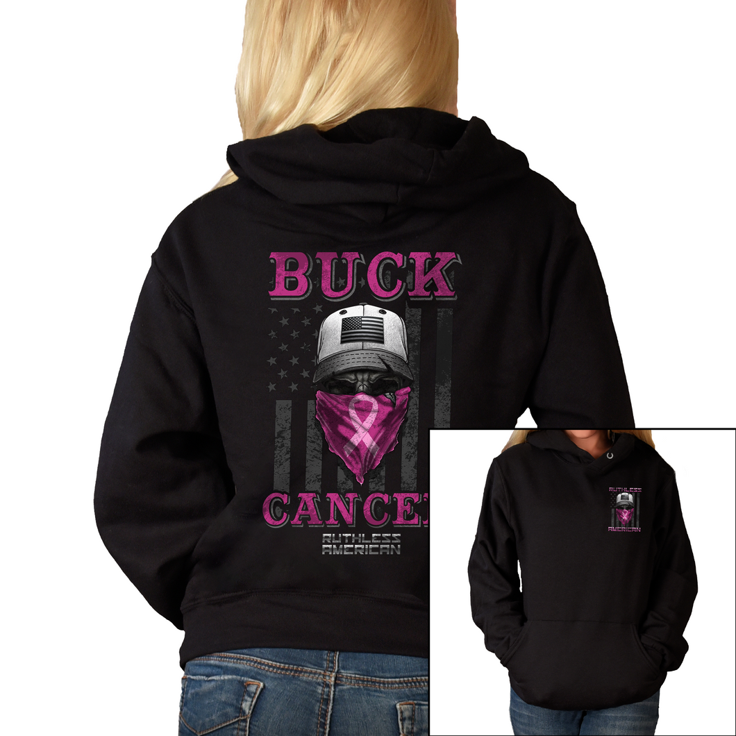 Women's Buck Cancer Bandit - Pullover Hoodie