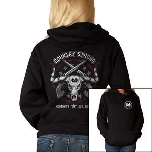 Women's Country Strong - Pullover Hoodie