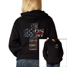 Load image into Gallery viewer, Women&#39;s Godâ€™s Country - Pullover Hoodie
