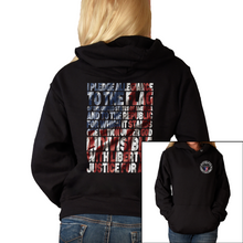 Load image into Gallery viewer, Women&#39;s I Pledge Allegiance - Cowboy Pullover Hoodie
