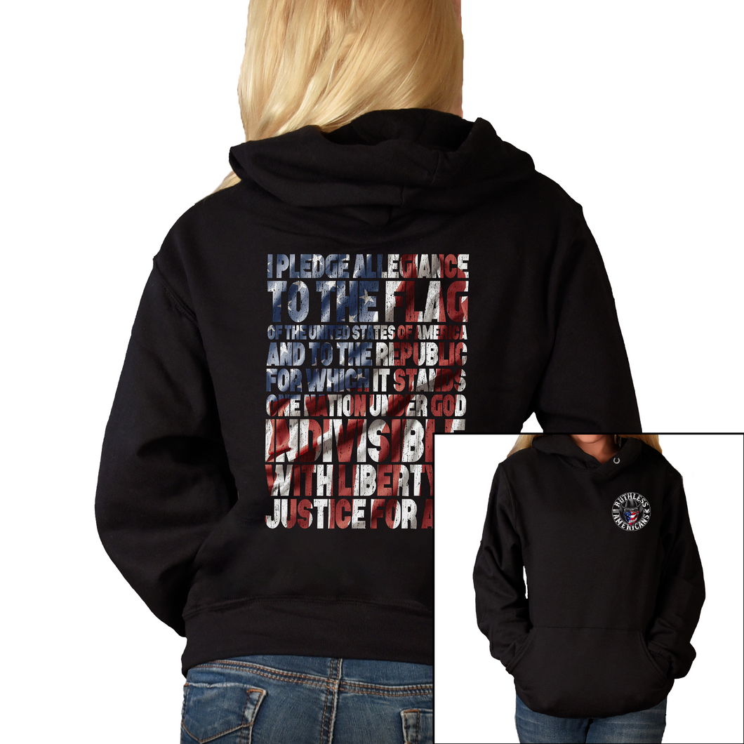 Women's I Pledge Allegiance - Cowboy Pullover Hoodie