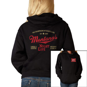 Women's Montana's Night Life (High Life) - Pullover Hoodie