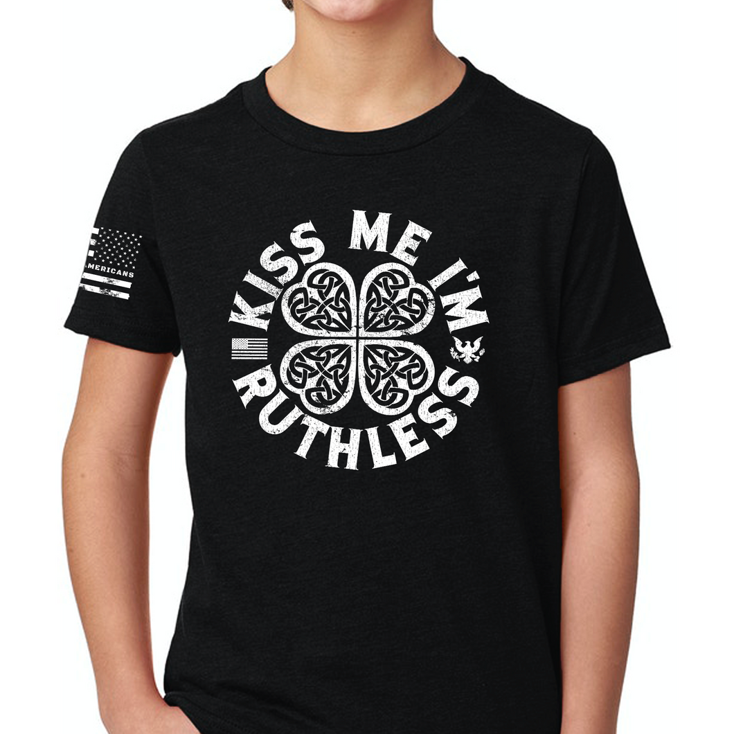 Youth Kiss Me I'm Ruthless - S/S Tee